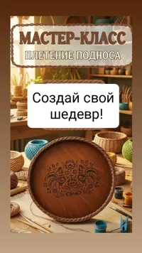 Мастер-классы, обучение по плетению из бумажной лозы — превью 5